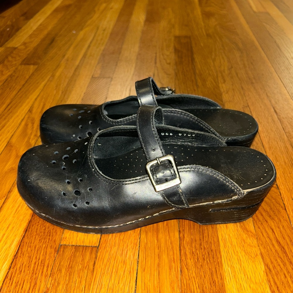COPY - Dansko Mary Jane Mule Clogs